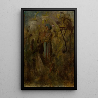 Ladislav Mednynszky - Girl on a Field.webp