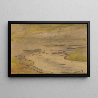 Ladislav Mednynszky - Landscape with a lake.webp