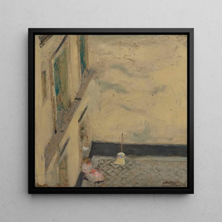 Kunstdruck | Der Besen im Hof 346 rue Saint-Honoré - Édouard Vuillard