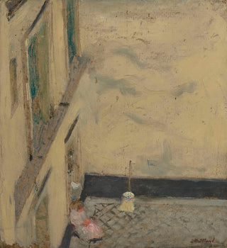 douard Vuillard - Le Balai dans la cour 346 rue SaintHonor.webp