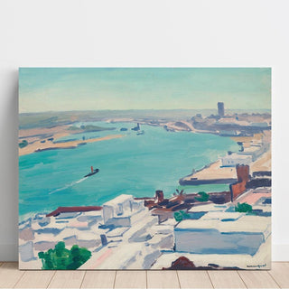Le Bou-Regreg, Vu de la Casbah - Albert Marquet | Reproduction Tableau Décoration murale affiche copie