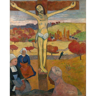 Le Christ jaune - Paul Gauguin | Reproduction Tableau Décoration murale affiche copie