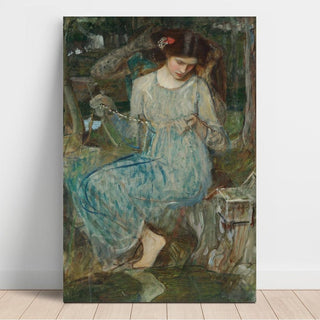 Le Collier - John William Waterhouse | Reproduction Tableau Décoration murale affiche copie
