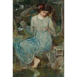 Le Collier - John William Waterhouse | Reproduction Tableau Décoration murale affiche copie