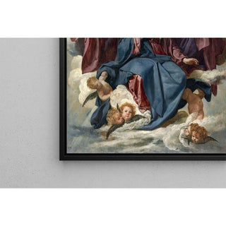 Le Couronnement de la Vierge - Diego Velázquez | Reproduction Tableau Décoration murale affiche copie