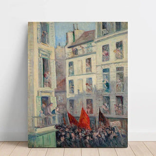 Le Front Populaire - Maximilien Luce | Reproduction Tableau Décoration murale affiche copie