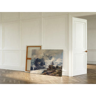 Le Grossglockner - Edward Theodore Compton | Reproduction Tableau Décoration murale affiche copie