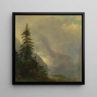 Frederic Edwin Church - The Koenigsee near Berchtesgeden Bavaria.webp