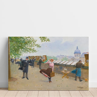 Le Long de la Seine - Jean Béraud | Reproduction Tableau Décoration murale affiche copie