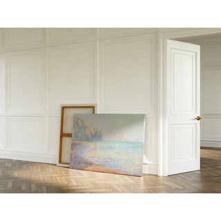 Le Matin, Temps Brumeux, Pourville Matin brumeux à Pourville - Claude Monet | Reproduction Tableau Décoration murale affiche copie