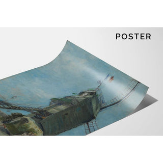 Le Moulin de la Galette - Vincent van Gogh | Reproduction Tableau Décoration murale affiche copie