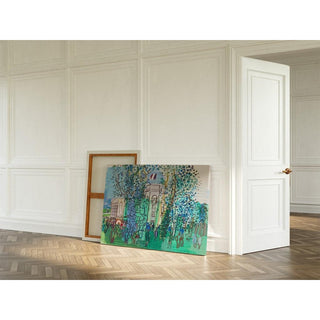 Le Pesage à Deauville - Raoul Dufy | Reproduction Tableau Décoration murale affiche copie