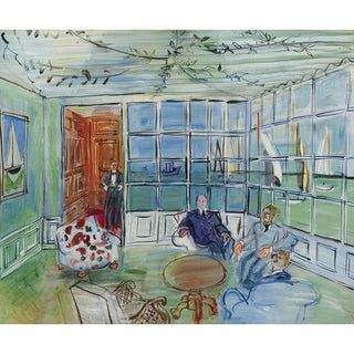 Le Royal Yacht Squadron, Cowes, Île de Wight - Raoul Dufy | Reproduction Tableau Décoration murale affiche copie