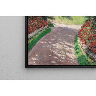 Le chemin dans le jardin - Gustave Caillebotte | Reproduction Tableau Décoration murale affiche copie