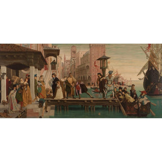 Le départ du fils prodigue - James Tissot | Reproduction Tableau Décoration murale affiche copie