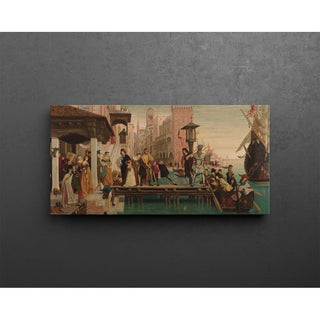 Le départ du fils prodigue - James Tissot | Reproduction Tableau Décoration murale affiche copie