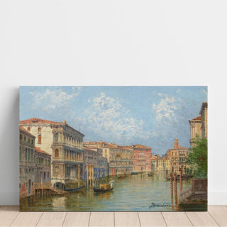 Le grand canal, Venise - Antonietta Brandeis | Reproduction Tableau Décoration murale affiche copie