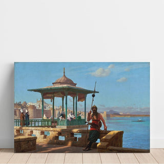 Le harem dans le kiosque - Jean-Léon Gérôme | Reproduction Tableau Décoration murale affiche copie