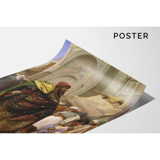 Le marchand de tapis du Caire - Jean-Léon Gérôme | Reproduction Tableau Décoration murale affiche copie