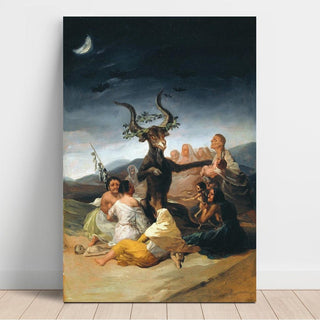 Le sabbat des sorcières - Francisco de Goya | Reproduction Tableau Décoration murale affiche copie