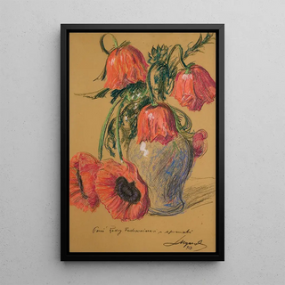 Leon Wyczkowski - Poppies in a vase.webp