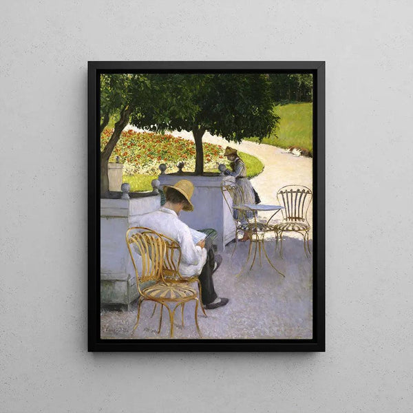 Reproduktion des Gemäldes Les Orangers - Gustave Caillebotte