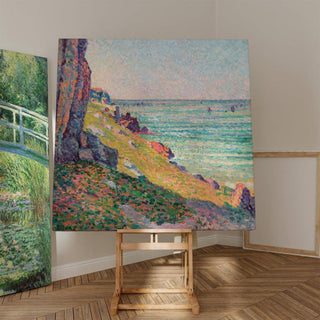 Les Rochers à Agay - Maximilien Luce | Reproduction Tableau Décoration murale affiche copie