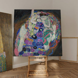 Les Vierges - Gustav Klimt | Reproduction Tableau Décoration murale affiche copie