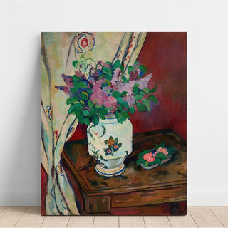 Les lilas et camélias - Suzanne Valadon | Reproduction Tableau Décoration murale affiche copie