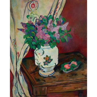 Les lilas et camélias - Suzanne Valadon | Reproduction Tableau Décoration murale affiche copie