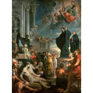 Les miracles de Saint François Xavier - Peter Paul Rubens | Reproduction Tableau Décoration murale affiche copie