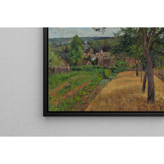 Les vergers de Louveciennes - Camille Pissarro | Reproduction Tableau Décoration murale affiche copie