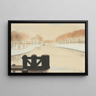 Lon Spilliaert - De Keignaertkreek in Zandvoorde.webp