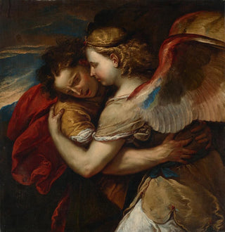 Luca Giordano - Jacob wrestling the Angel.webp