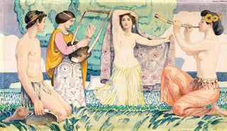 Ludwig von Hofmann - Arcadian idyll.webp