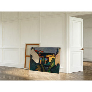 Maisons - Alexander Kanoldt | Reproduction Tableau Décoration murale affiche copie