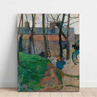 Maisons à Le Pouldu - Paul Gauguin | Reproduction Tableau Décoration murale affiche copie