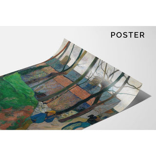 Maisons à Le Pouldu - Paul Gauguin | Reproduction Tableau Décoration murale affiche copie