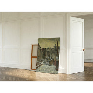 Maisons vues de l'arrière - Vincent van Gogh | Reproduction Tableau Décoration murale affiche copie