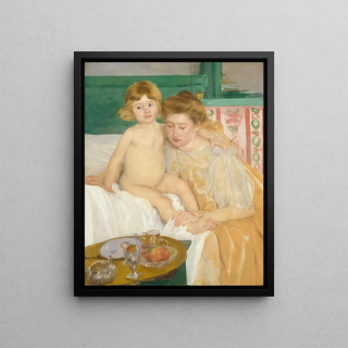 Mary Cassatt - Mother and Child Baby Getting Up from His Nap.webp