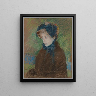 Mary Cassatt - Susan in a Straw Bonnet.webp