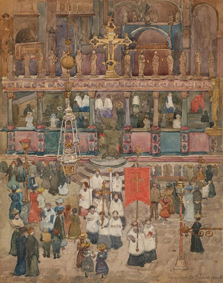 Maurice Prendergast - Easter Procession St Marks.webp
