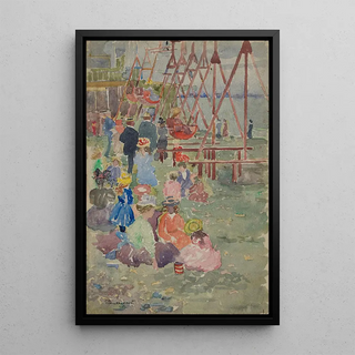 Maurice Prendergast - Swings Revere Beach.webp