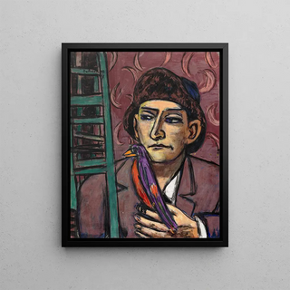 Max Beckmann - Mann mit Vogel.webp