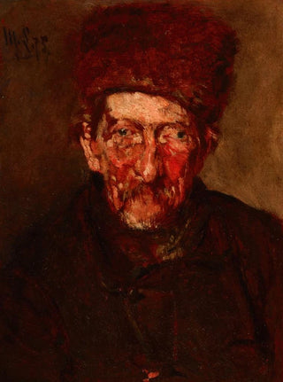 Max Liebermann - Study Bust of a Man.webp