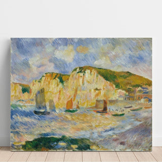 Mer et falaises - Pierre-Auguste Renoir | Reproduction Tableau Décoration murale affiche copie