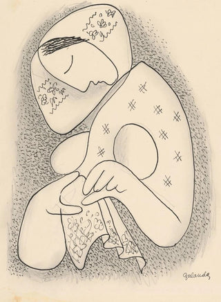 Mikul Galanda - Woman in a scarf.webp