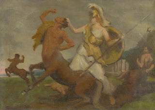 Milan Thomka Mitrovsk - Pallas Athena Fighting Centaurs.webp
