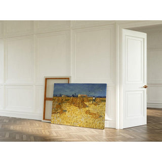 Moisson de blé en Provence - Vincent van Gogh | Reproduction Tableau Décoration murale affiche copie