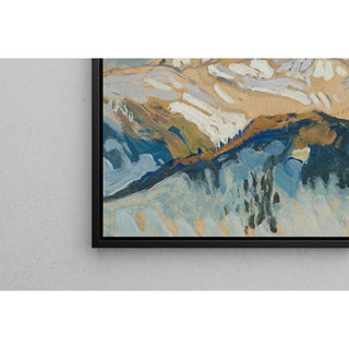 Montagnes, étude de Suisse - Anna Boberg | Reproduction Tableau Décoration murale affiche copie